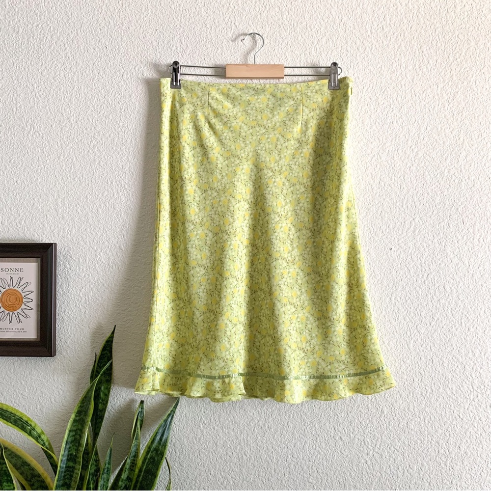 Vintage Express Cottagecore Midi Skirt